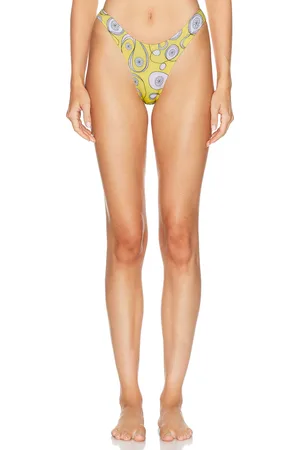 Heavy Manners X Elsa Hosk Cheeky Bikini Bottom in Yellow