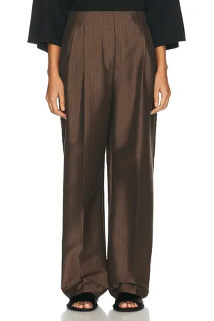 The Row Lonan Pant in Brown