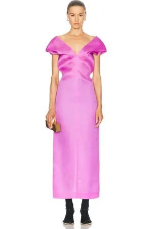 Khaite Ima Dress in Purple