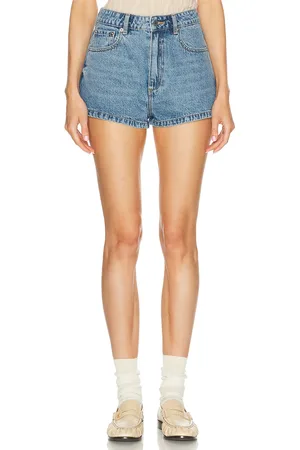 SER.O.YA Sandra High Rise Short in Blue