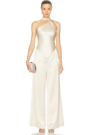 Retrofete Ensley Jumpsuit in Cream