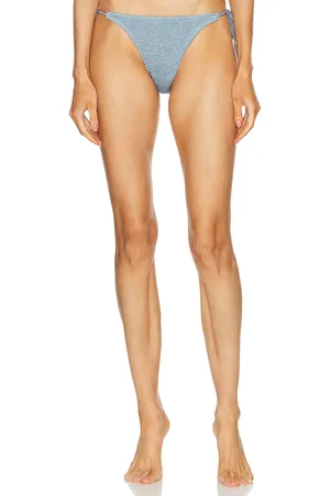 Bond Eye By Georgia Fowler Tie Side Vista Brief Bikini Bottom in Baby Blue