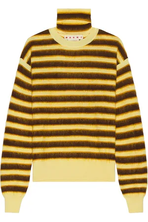 Marni Roundneck Sweater in Yellow