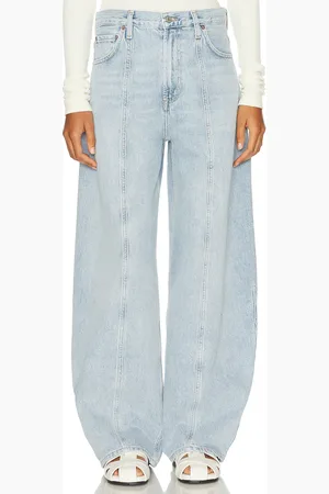 AGOLDE Kristen Wide Leg in Denim-Light