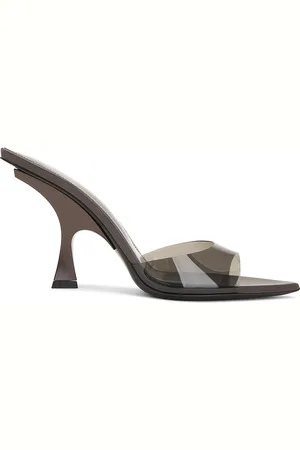 The Attico Ester Mule in Grey