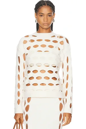Diotima Galina Crewneck Sweater in Cream