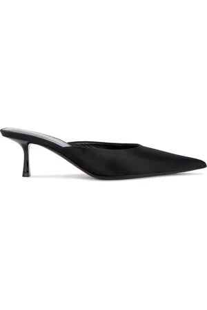 Saint Laurent Barbara Mule Pump in Black