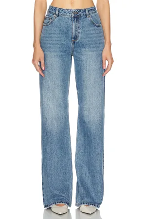 SER.O.YA Arden High Rise Jean in Denim-Medium