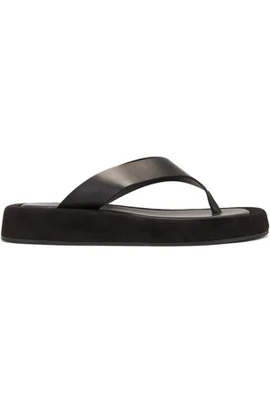 The Row Ginza Sandal in Black