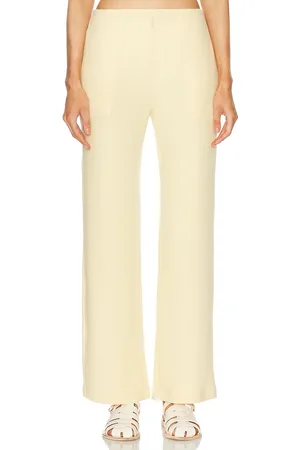 Leset Lauren Pocket Pant in Yellow