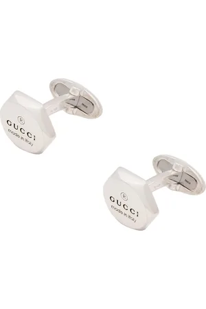 Gucci Trademark Cufflinks in Metallic