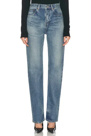 Saint Laurent Bootcut Leg in Denim-Medium