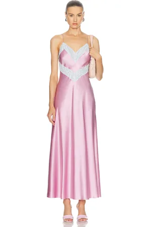 LOVESHACKFANCY Serita Dress in Purple