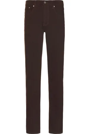 Frame Modern Straight Jean in Burgundy