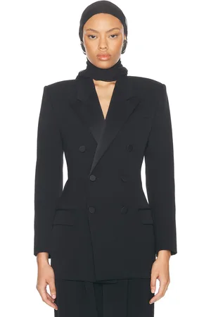 Saint Laurent Tailored Blazer in Black