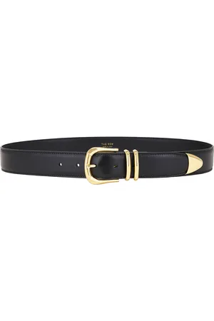 The Row Vintage Belt in Brown