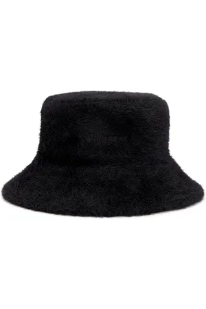 Saint Laurent Fluffy Bucket Hat in