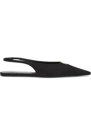 Saint Laurent Babylone Flat in Black