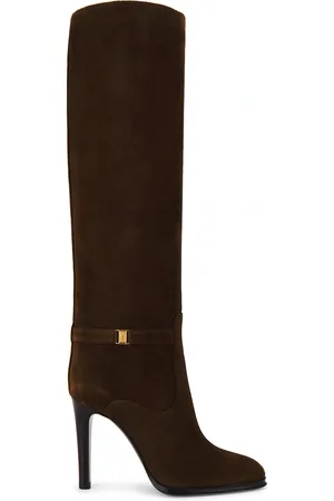 Saint Laurent Diane Boot in Brown