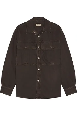 AGOLDE Axel Shirt in Chocolate