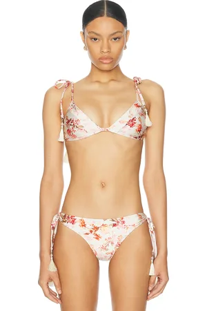 PATBO String Bikini Top in Cream