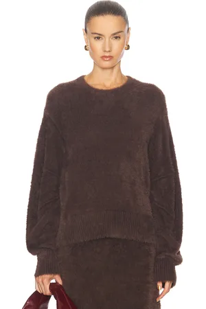 Helmut Lang Crewneck Sweater in Brown
