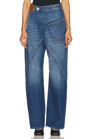 J.W.Anderson Workwear Wide Leg in Denim-Dark
