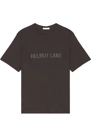 Helmut Lang Logo T-Shirt in Brown
