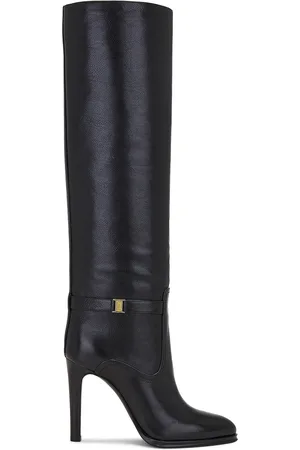 Saint Laurent Diane Boot in Black