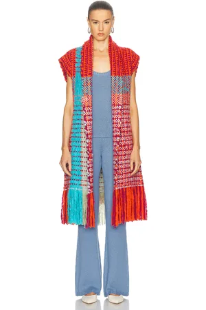 GABRIELA HEARST Teagan Cardigan in Red