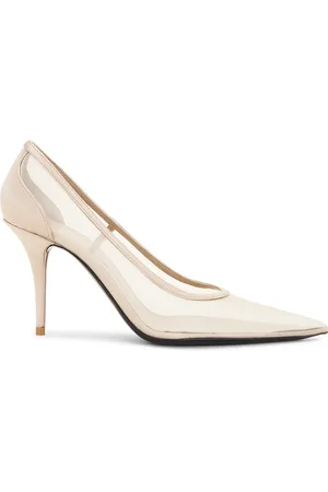 Saint Laurent Newton Pump in Nude