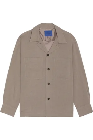 Saturdays NYC Driessen Wool Gabardine Overshirt in