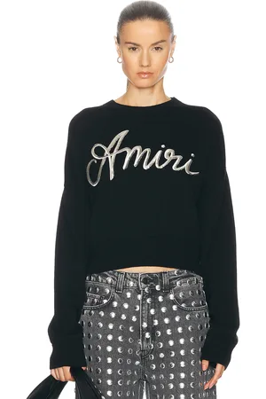 AMIRI MA Swirl Crew Sweater in