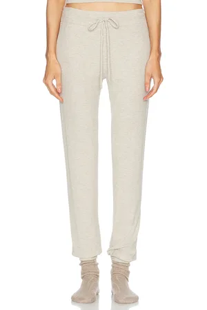 ÉTERNE Drawstring Pant in Beige