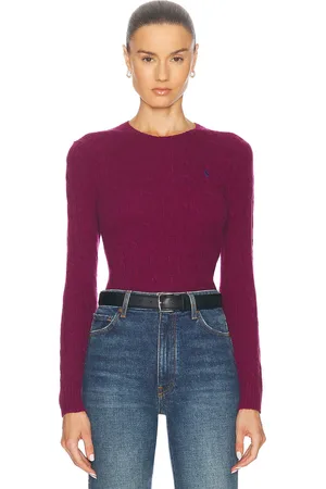 Ralph Lauren Long Sleeve Sweater in Burgundy