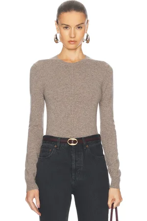 Saint Laurent Crewneck Sweater in Grey