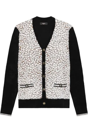 AMIRI MA Leopard Cardigan in