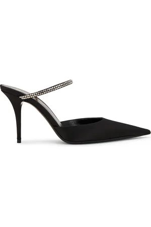 Saint Laurent Killer Mule in Black