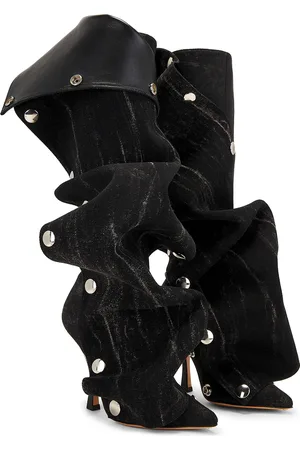 Y / PROJECT Snap Boot in Black