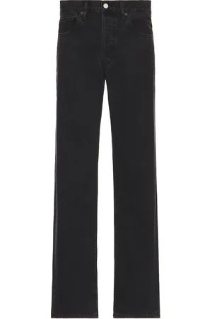 Frame Straight Jean in Black