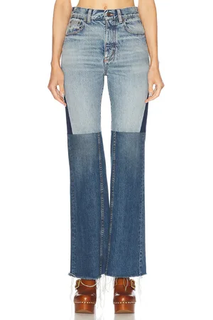 Chloé Flare in Denim-Medium