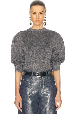 Isabel Marant Kelaya Sweatshirt in Metallic