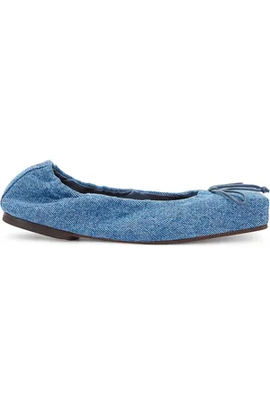 Jacquemus Les Ballerines Ballet in Denim-Medium