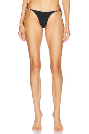 Bond Eye Serafina Reversible Brief Bikini Bottom in Black