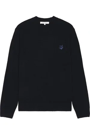 Maison Kitsuné Bold Fox Head Patch Regular Sweater in
