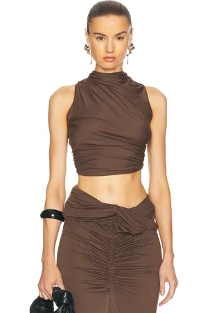 Rick Owens Poppy Top in Brown