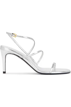 Khaite Loop Sandal in Metallic