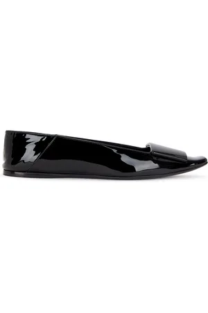 Saint Laurent Poppi Flat in Black