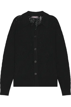 WAO Open Knit Long Sleeve Shirt in