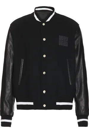 Givenchy Mix Material Varsity Jacket in